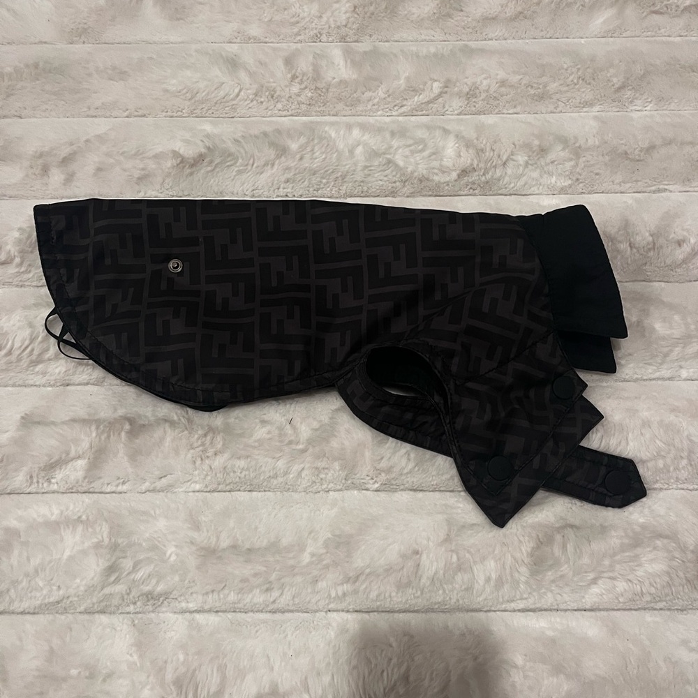 Fendi Dog Coat 
Classic FF Monogram Logo
*100% Authentic*